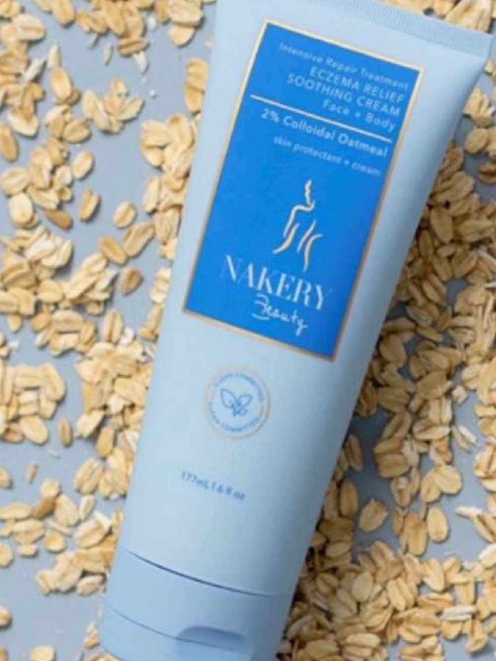 Nakery Beauty Eczema Relief Soothing Cream - Light Blue